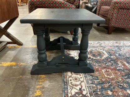 Farmhouse Style Wood End Table