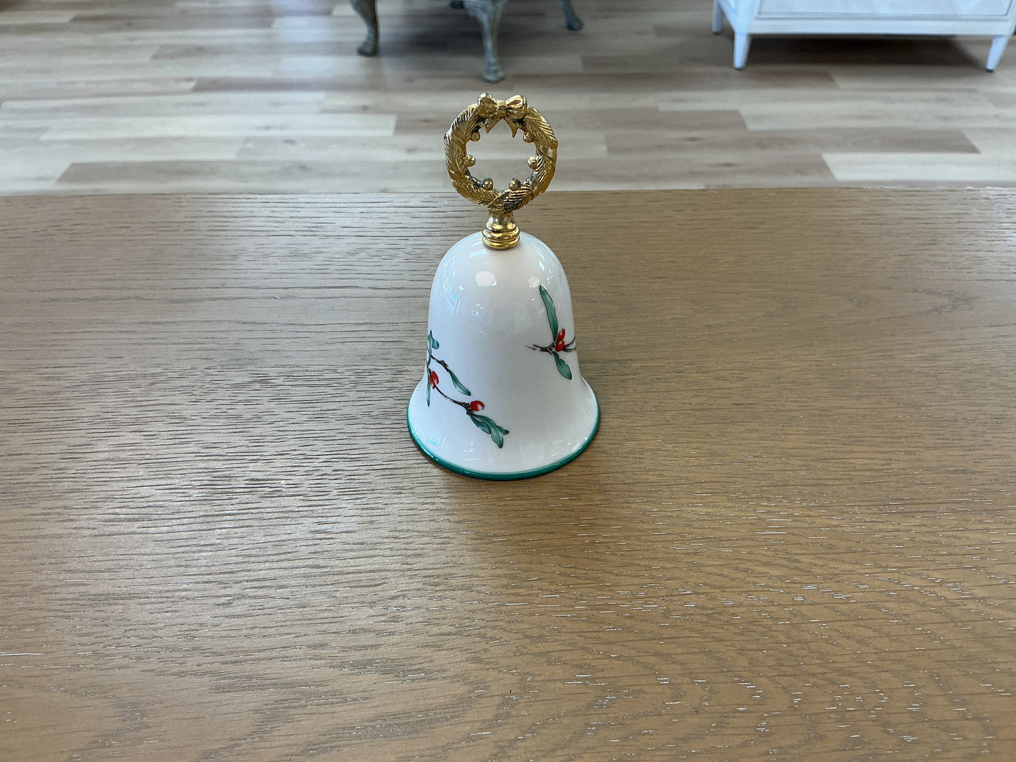 Fine China Christmas Dinner Bell