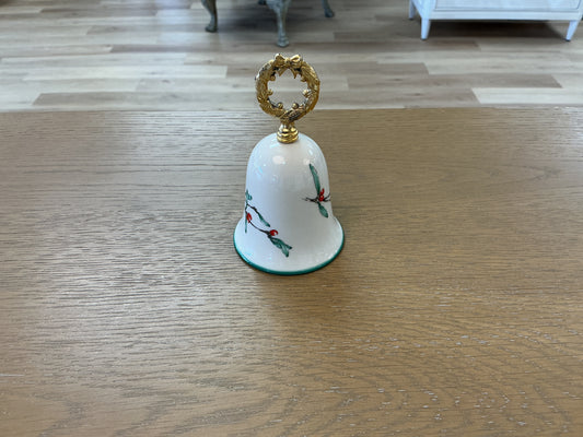 Fine China Christmas Dinner Bell