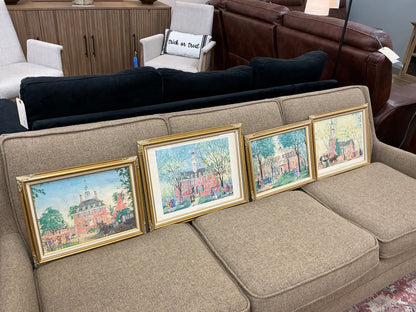 Vintage Framed Print “The Capitol” by James Preston