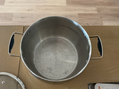 Tri-Ply 8 Qt Stainless Stock Pot