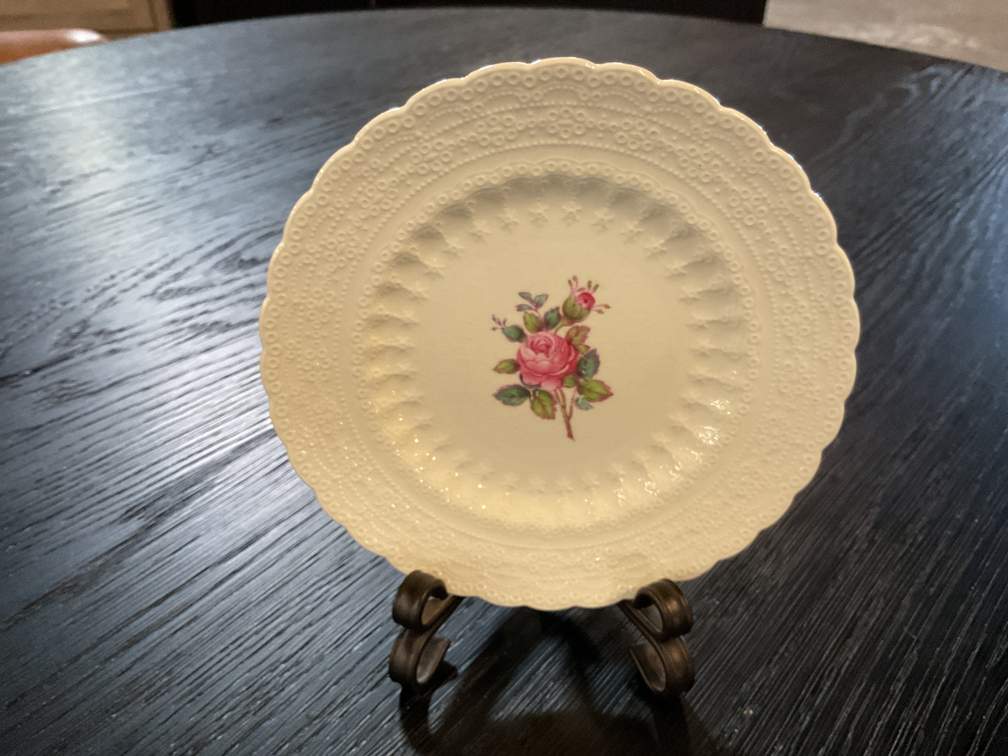 Spode Billingsley Rose Pink Bread/Butter Plate (Set of 11)