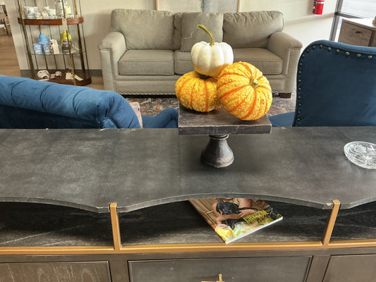 Wooden Rustic Square Pedestal