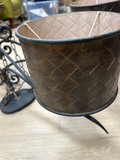 Curry & Company Iron Forged Chandelier