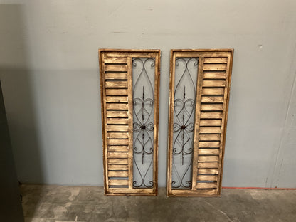 Palermo Architectural Shutter (Set of 2)