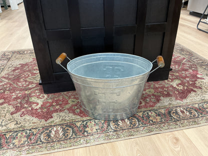 Galvanized Metal Beverage Party Tub