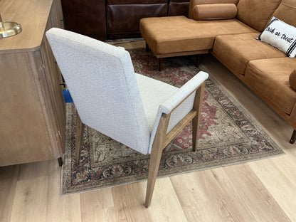 Candel Upholstered & Wood Arm Chair