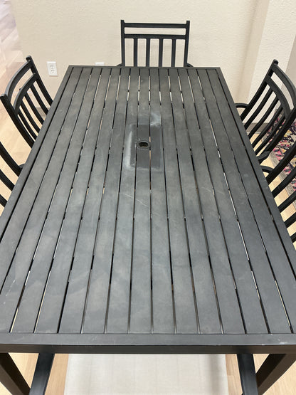 Modern 7 Pc. Outdoor Dining Set