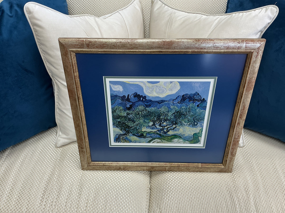 “The Olive Trees” by Van Gogh