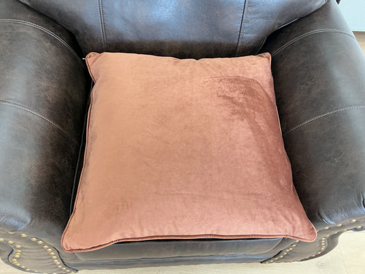 Luxury Acorn Velvet Pillow (24 x 24)