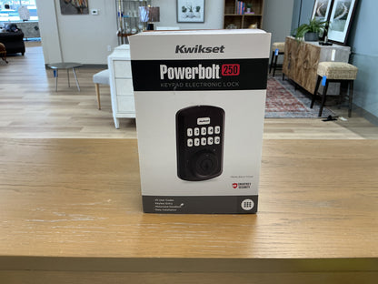 KWIKSET Powerbolt 250 Keypad Electronic Lock