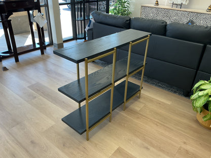3 Shelf Modern Console Table