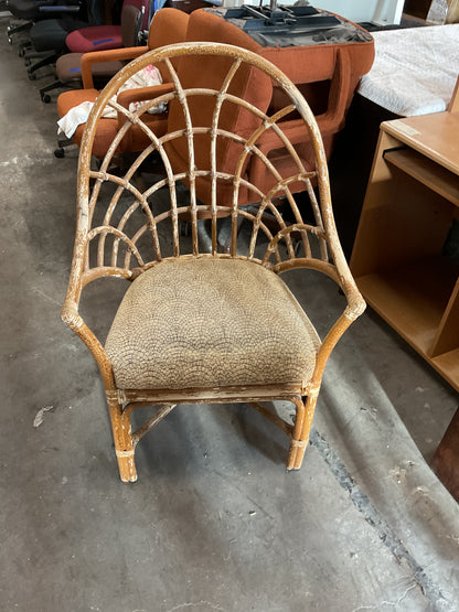 Vintage Rattan Armchair