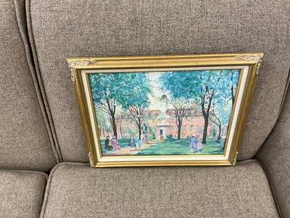 Vintage Framed Print “College of William & Mary” by James Preston