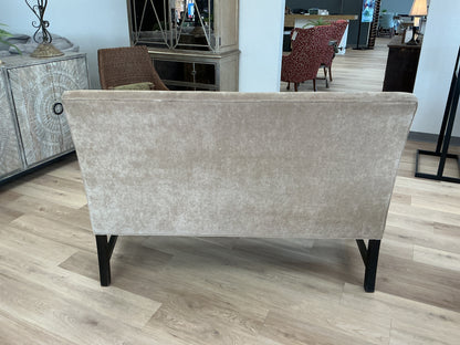 High Back Upholstered Dining Bench