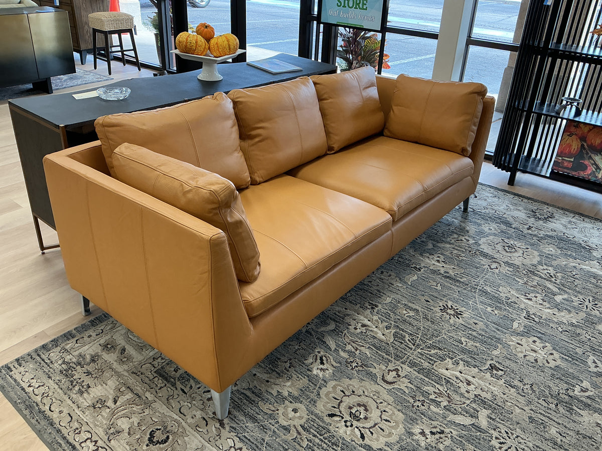 IKEA Stockholm Natural Leather Sofa