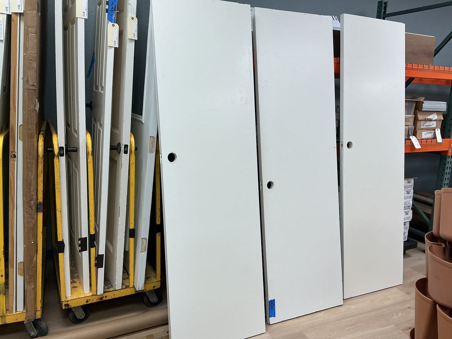 24’ x 80” White Hollow Door