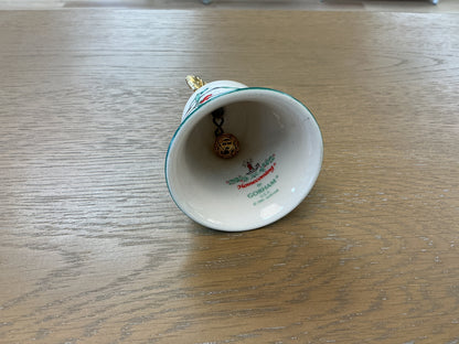Fine China Christmas Dinner Bell