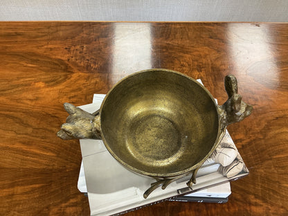 Eric & Eloise Metal Brass Bowl
