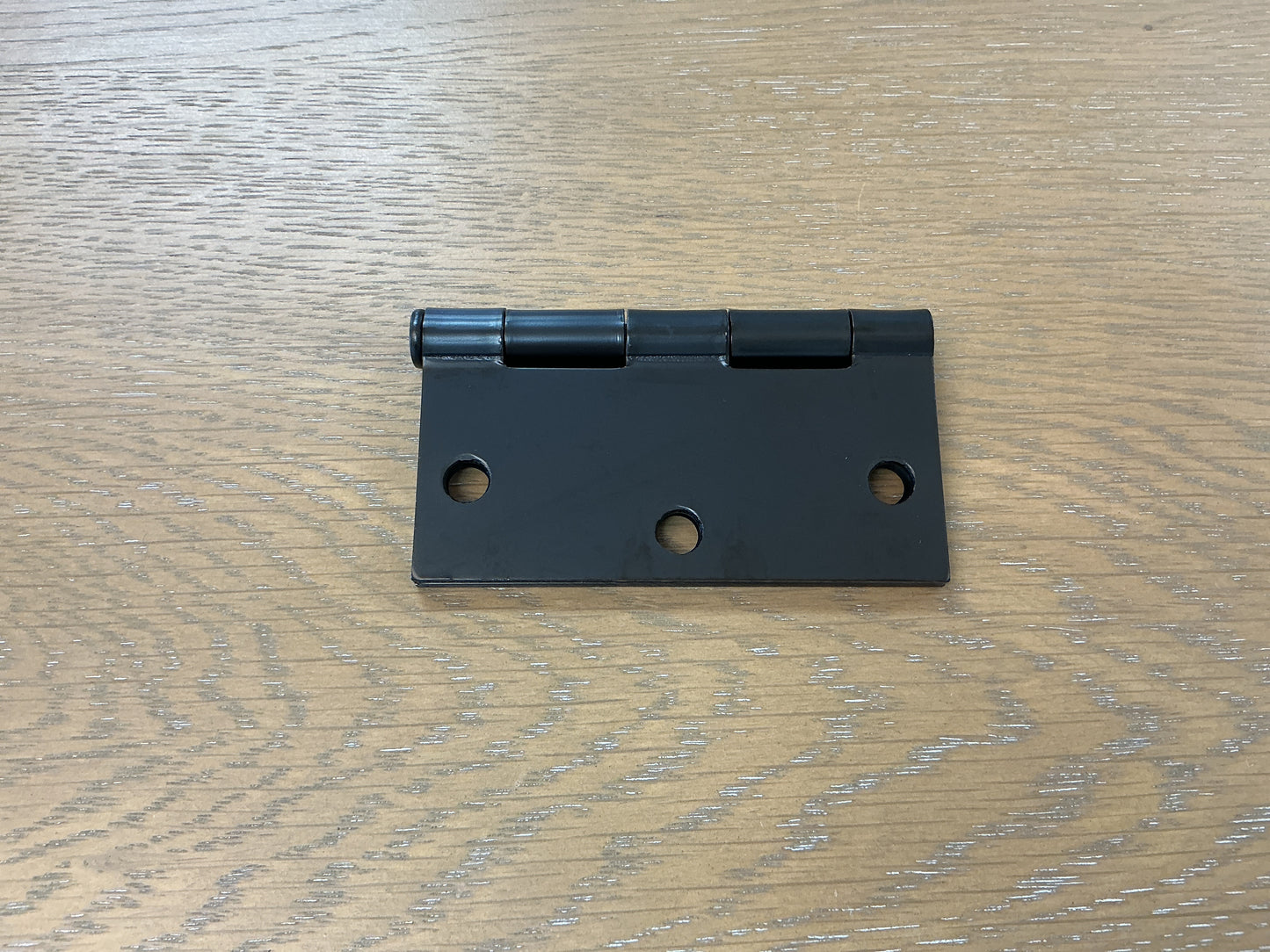 Matte Black Interior Square Door Hinges (Pack of 6)