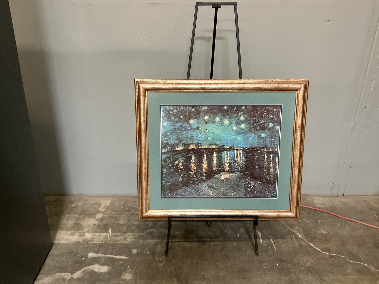 “Starry Night Over the Rhône” Framed Print