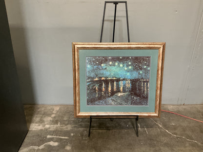 “Starry Night Over the Rhône” Framed Print