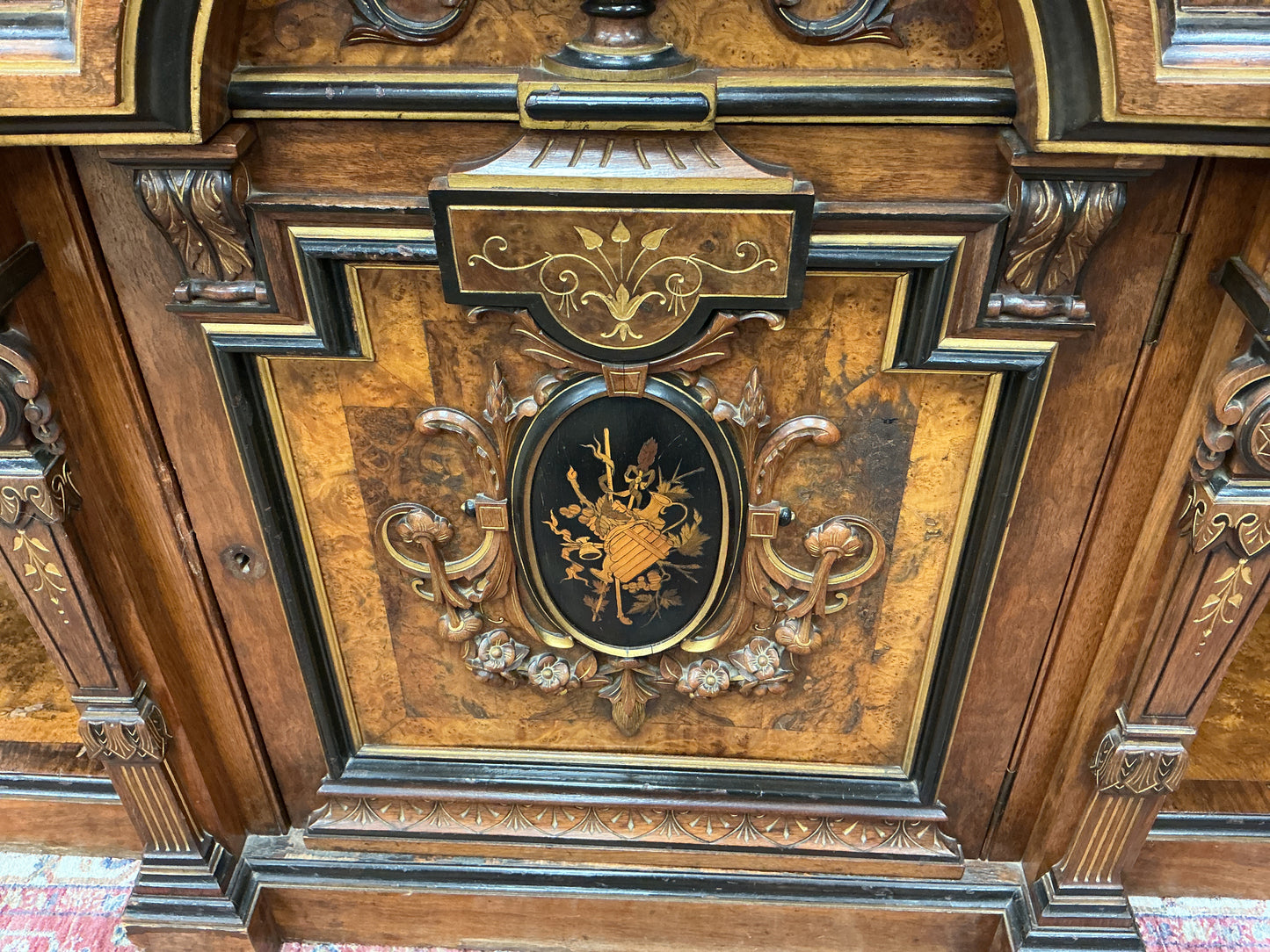 Renaissance Revival Parlor Cabinet