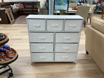 9 Drawer Fabric Storage Dresser