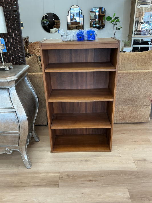 4-Shelf Wooden Bookcase