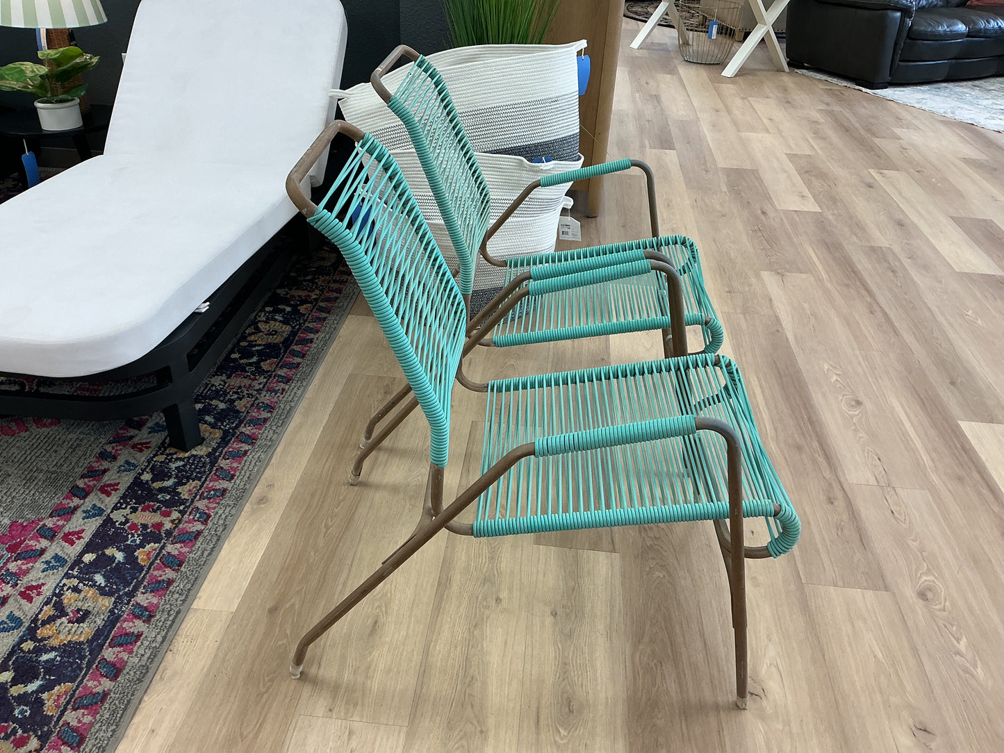Vintage 60’s Sling Metal Chair