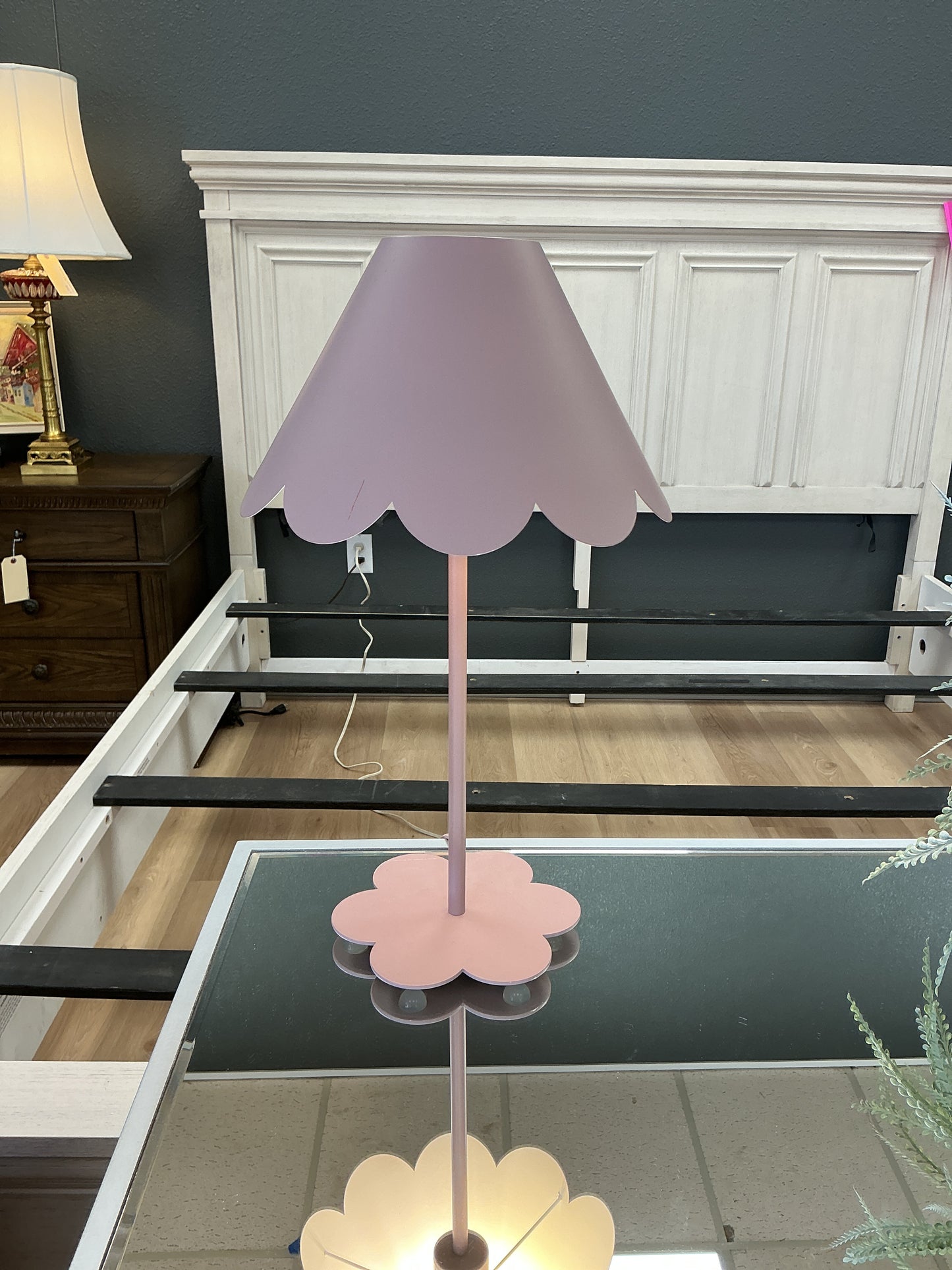 Studio McGee Scallop Shade Metal Lamp