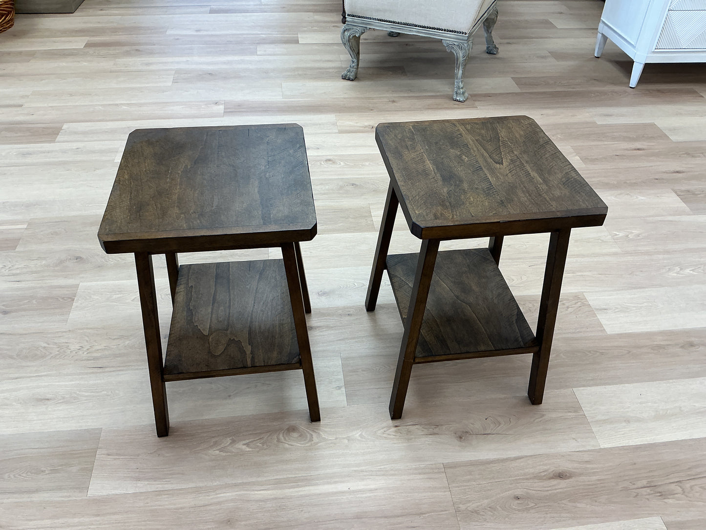PB Mateo Wood Rectangular End Table
