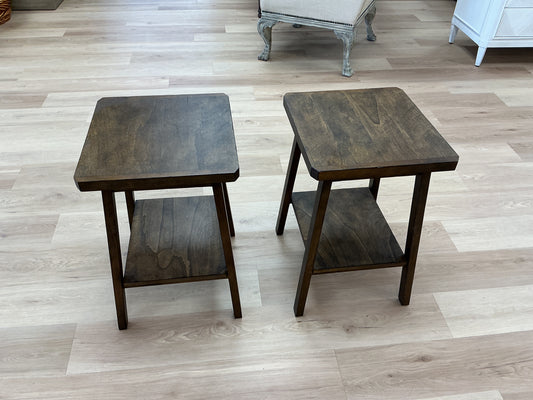 PB Mateo Wood Rectangular End Table