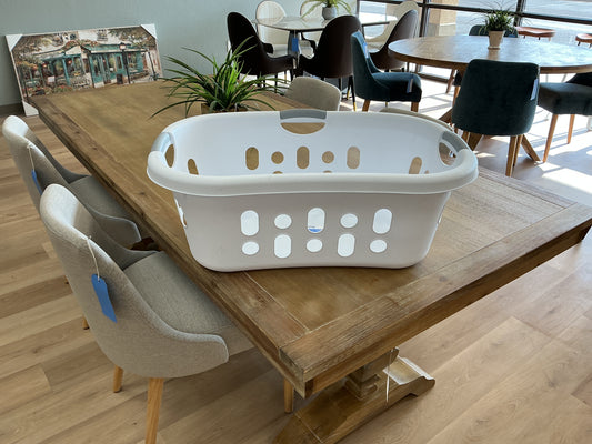 True Living Hip Hold Laundry Basket
