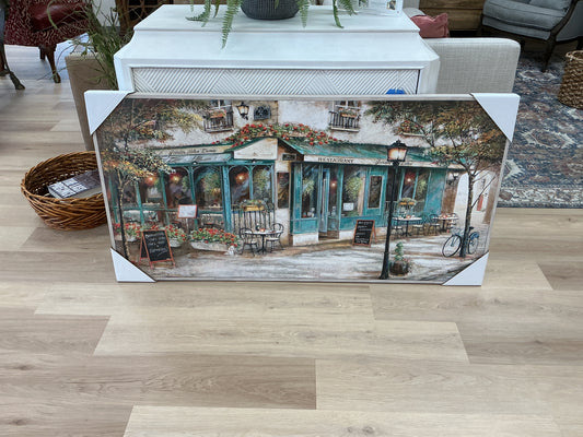 Ruane Manning Gallery Wrapped Canvas in Floating Frame