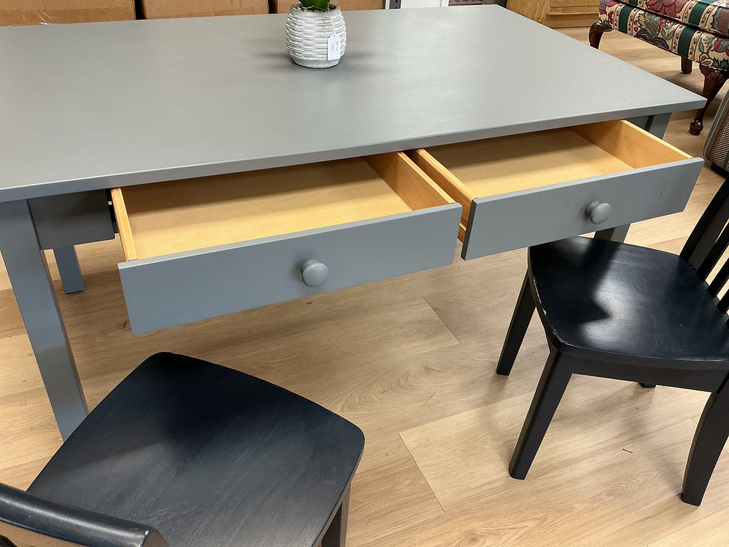 Carolina Craft Table w/2 Chairs by Pottery Barn