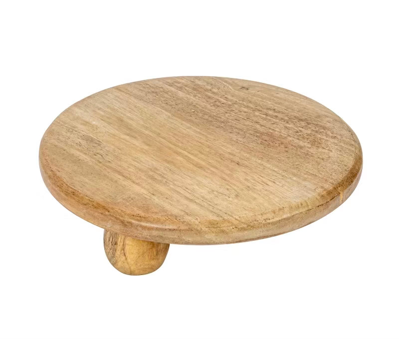 Hand Carved Mango Wood Pedestal
