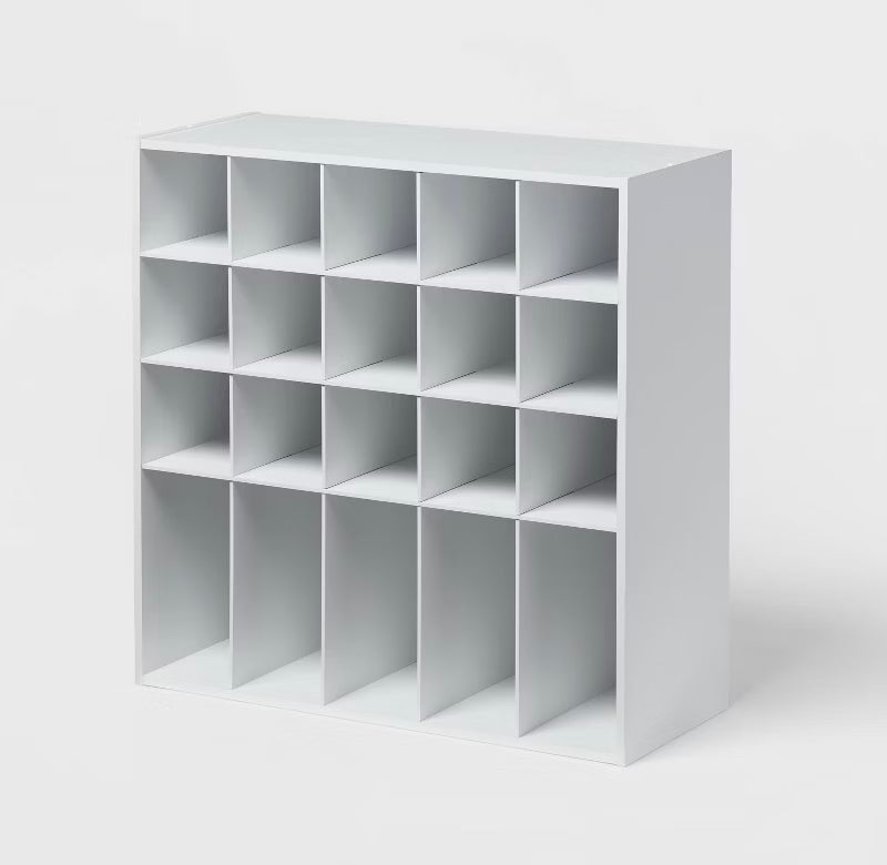 4 Tier Stackable Shoe Cubby
