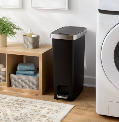 45L Slim Resin Step Trash Can