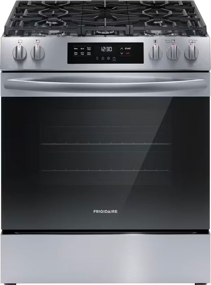 Frigidaire 30" Gas Range with Steam Clean