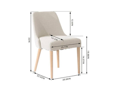 Benfield Biscuit Beige Upholstered Dining Chair