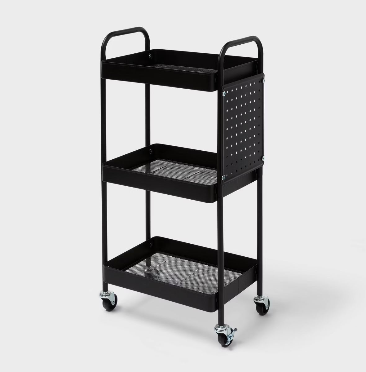3 Tier Pegboard Cart