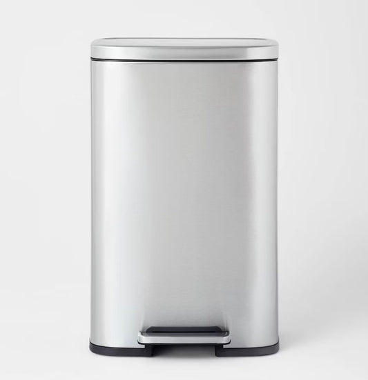 45L Rectangular Step Trash Can