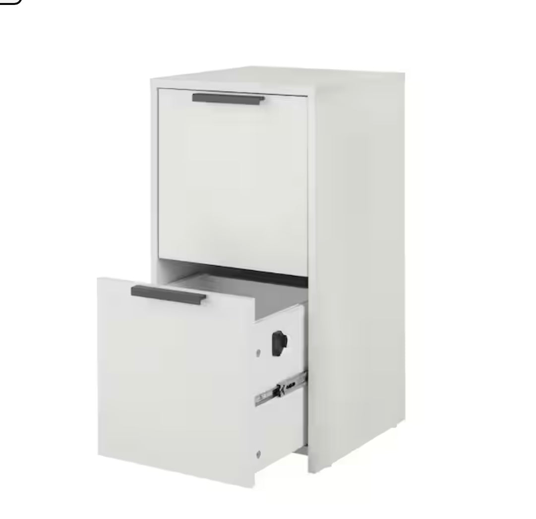 Braxten Vertical File Cabinet w/2 Drawers