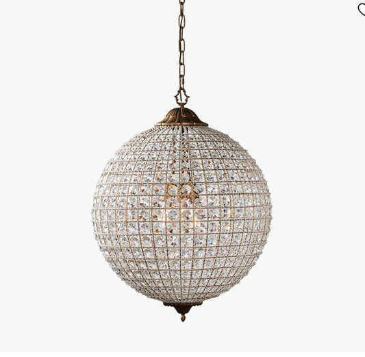 Allesandria 3 -Light Crystal Pendant