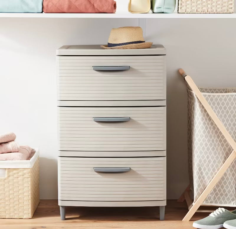 3 Drawer Utility Storage Drawer