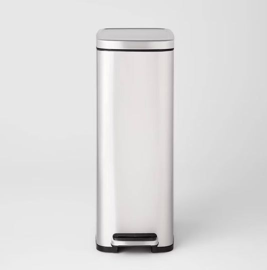 Kitchen 45L Slim Step Trash Can