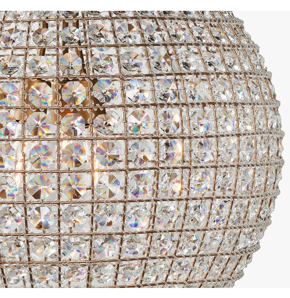 Allesandria 3 -Light Crystal Pendant