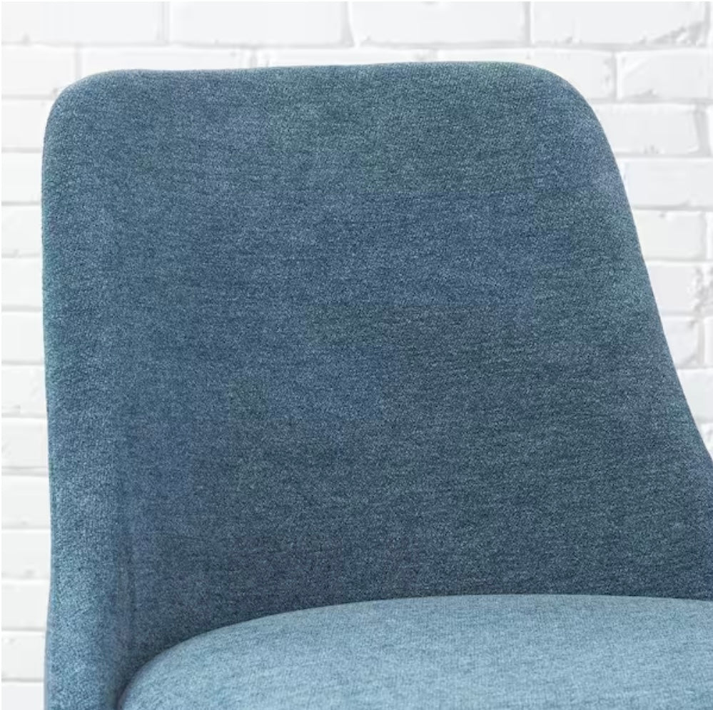 Benfield Twilight/Natural Blue Upholstered Bar Stool