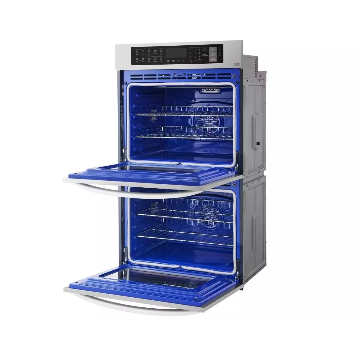 LG 9.4 cu. ft. Electric Double Wall Oven-Stainless Steel